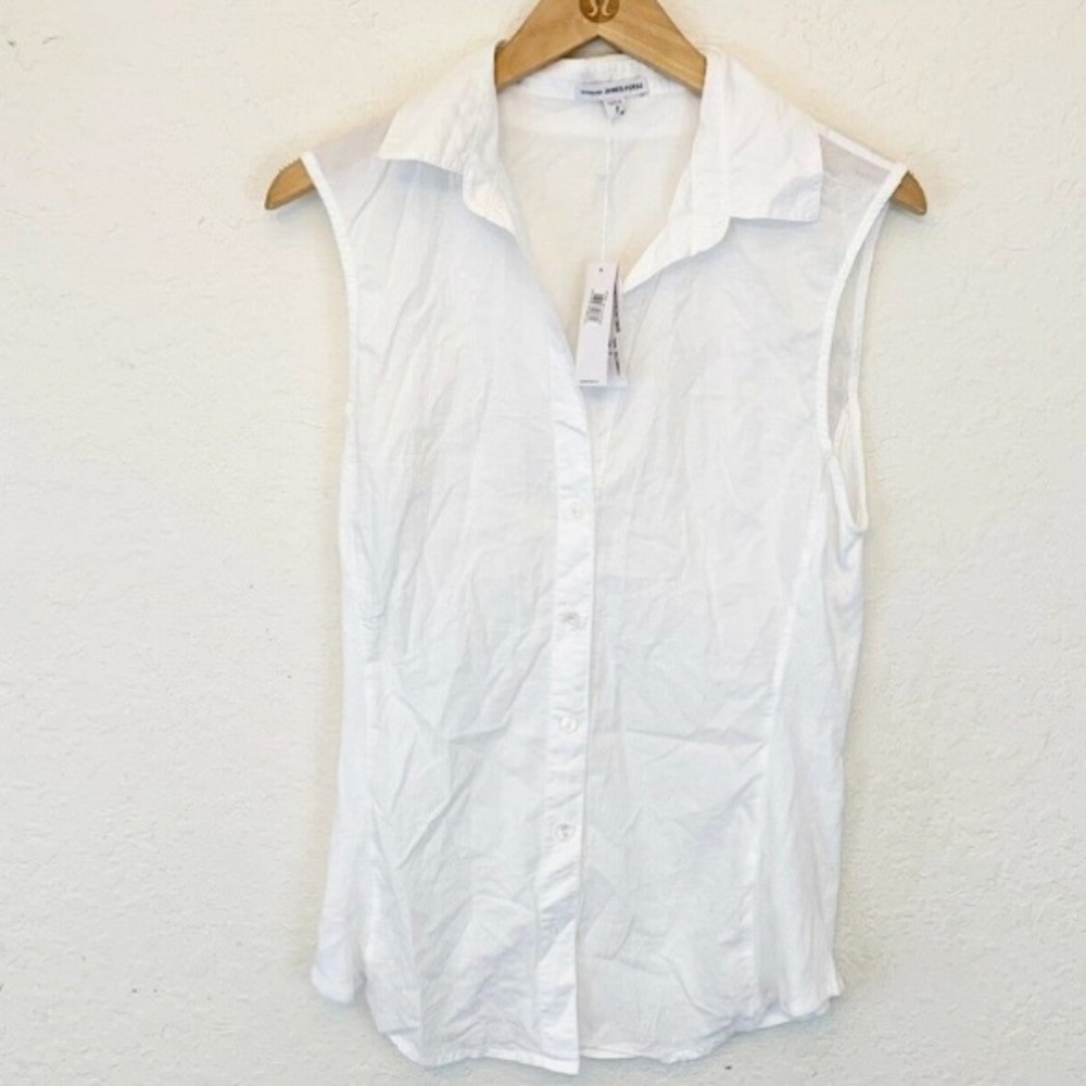 James Perse size 3 sleeveless with James Perse shopping bag.